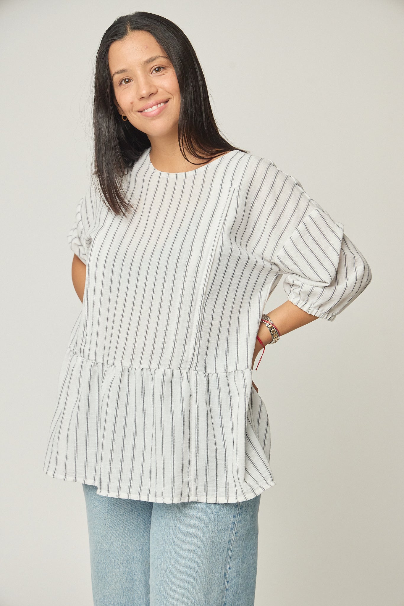 blusa rayas