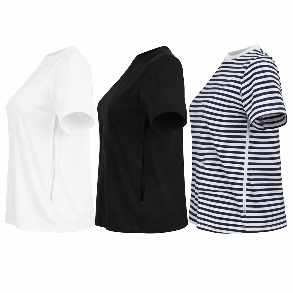 KIT 3 - blanco, negro y rayas