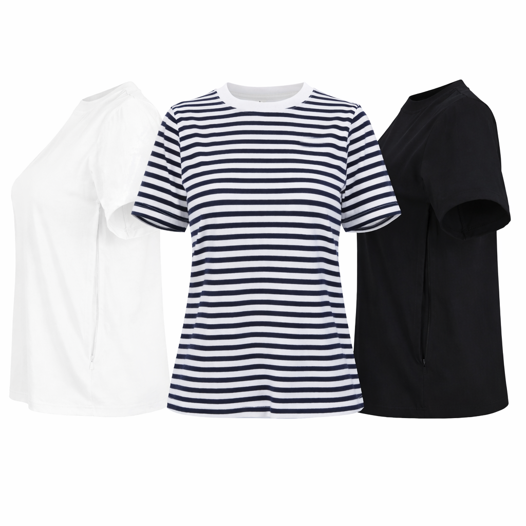KIT 3 - blanco, negro y rayas