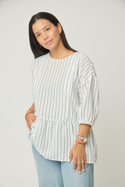 blusa rayas