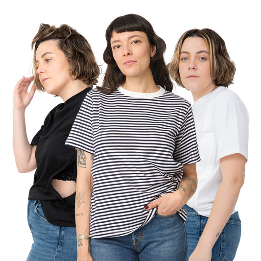 KIT 3 - blanco, negro y rayas